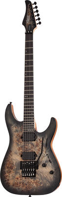 Schecter C-6 Pro FR Charcoal Burst