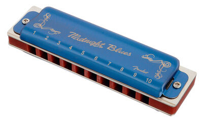 Fender Midnight Blues Harmonica in A