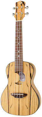 Luna Guitars Uke Crescent BK/WHT Ebony C