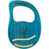 Cega Lyre Harp 16 Strings Blue