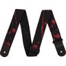 Jackson Splatter Strap, Black & Red