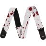 Jackson Splatter Strap, White & Red