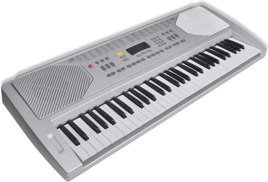 vidaXL Elektronický keyboard s 61 klávesami so stojanom na noty