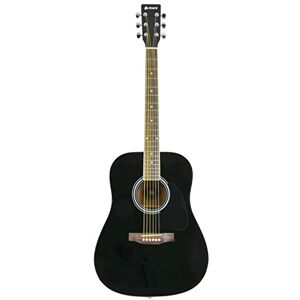 Chord Full Sized Western Guitar Black Right Handed