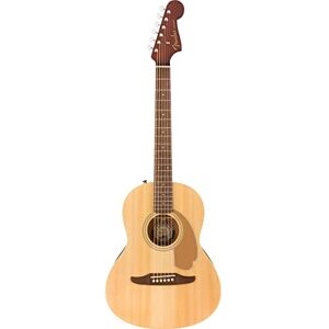 Fender Sonoran Mini Acoustic Guitar, Natural, includes a Guitar Gig Bag