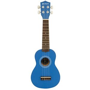 Chord Soprano Ukulele With Carry Case Blue