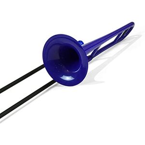 JITAZHIJIA TSTS The B Flat Tenor Trombone Plastic Brass Instrument Is Suitable For Beginners To Test And Play Beginner Trombone (Color : Blue)