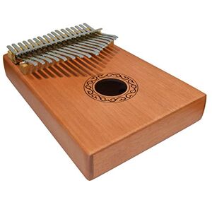 Chord 17 Key Kalimba Thumb Piano in Mahogany & Carry Bag