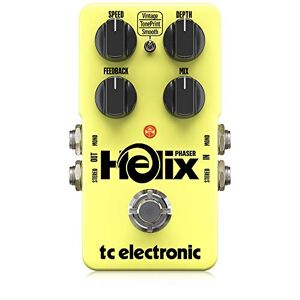 Music Tribe TC Electronic HELIX PHASER Extremely Versatile Phaser Pedal with Built-In TonePrint Technology