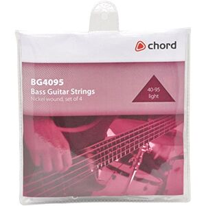 chord BG4095 Bass Guitar String (Pack of 4)