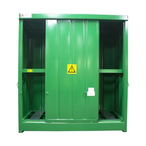 Empteezy DPU16-4 Drum & IBC Store To Hold 16 Drums Or 4 IBC  Green