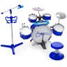 Casart Kids Drum Keyboard Set w/ Stool Jazz Drum Set Digital Keyboard