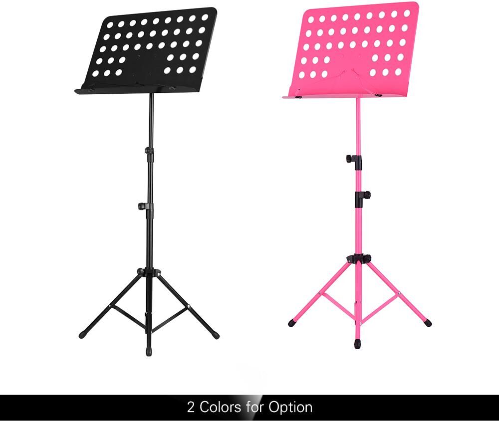 TOMTOP JMS Portable Metal Music Stand Detachable Musical Instruments for Piano Violin