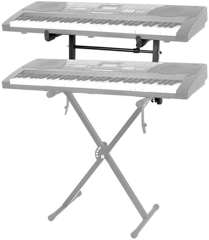 TOMTOP JMS Electronic Piano Stand Riser Universal X-Style Adjustable Keyboard Stand Musical Instrument