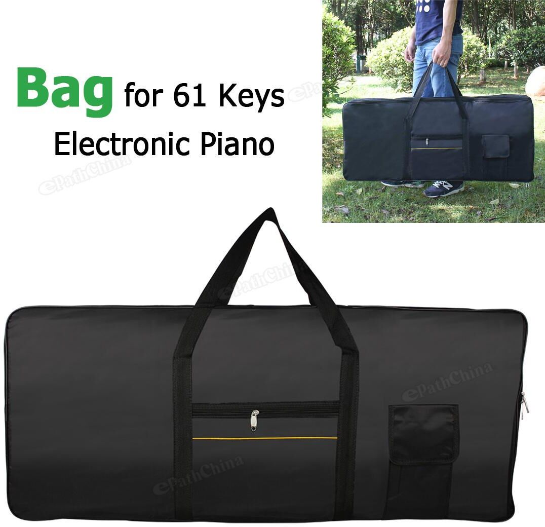 Musical 3 Portable Waterproof Electronic Organ Oxford Fabric Bag 100cm*40cm*16cm for 61 Keyboards Piano