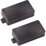 Fishman Fluence Modern Humbucker Electric Guitar Pickup Set (Black Plastic)