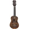 Luna Guitars Uke Tribal Mahogany Soprano Ukulele