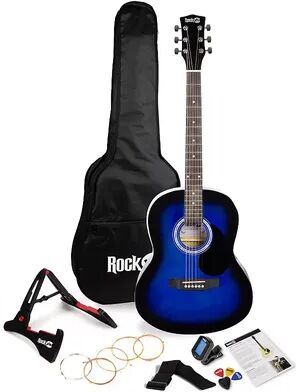 RockJam Acoustic Guitar Kit, Blue