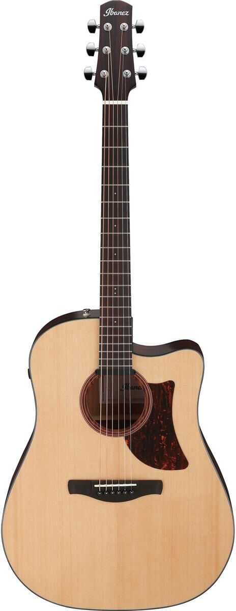 Ibanez AAD170CE Advanced Acoustic Cutaway Guitar, Natural Low Gloss