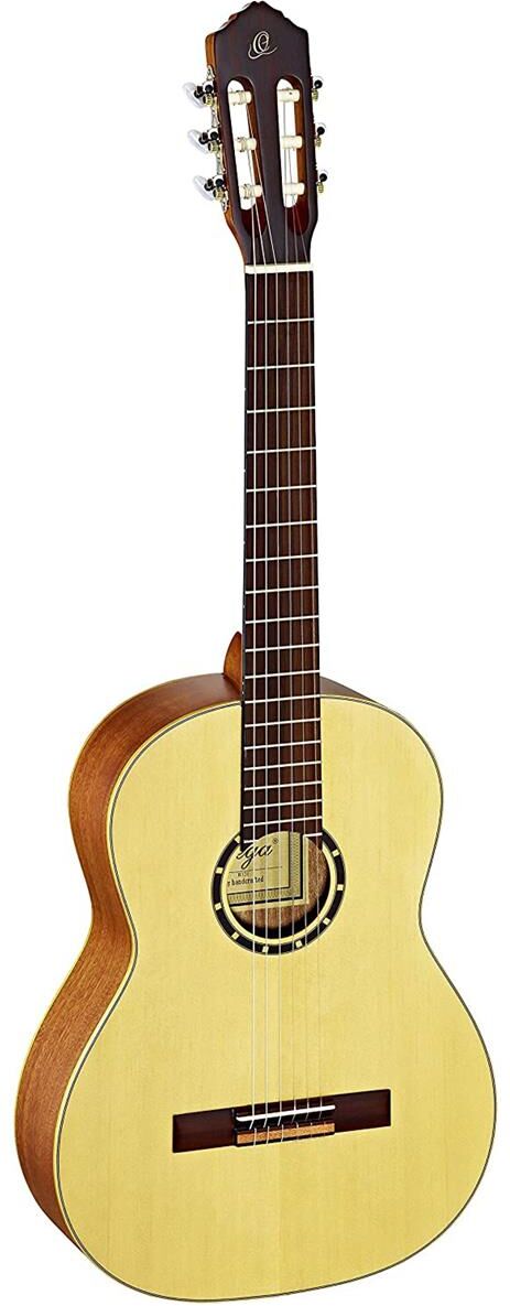 Ortega Guitars R121 Family Series Spruce Top Acoustic Guitar, Natural