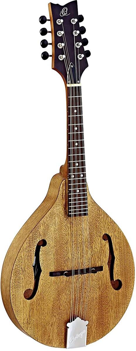 Ortega Guitars RMA5 A-Style Series 8-String Mandoline, Natural