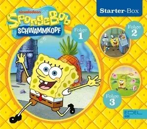 Edel Music & Entertainment CD / DVD SpongeBob Schwammkopf-Starter-Box, 3 Audio-CD