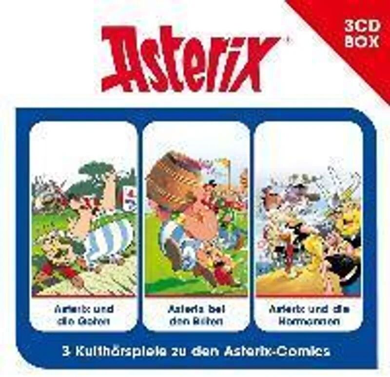 UNIVERSAL MUSIC Asterix, Hörspielbox, 3 Audio-CDs