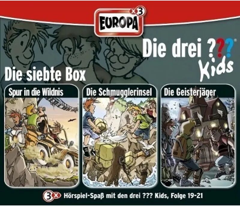 United Die drei ???-Kids - Die siebte Box (3 CDs)