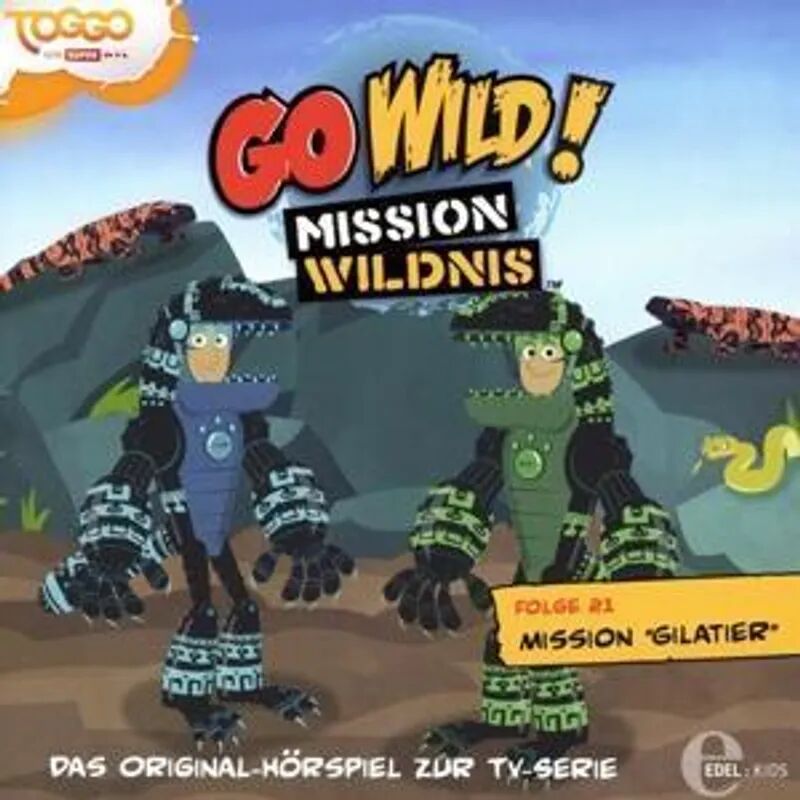 Edel Music & Entertainment CD / DVD Go Wild! - Mission Wildnis - Mission Gilatier, 1 Audio-CD