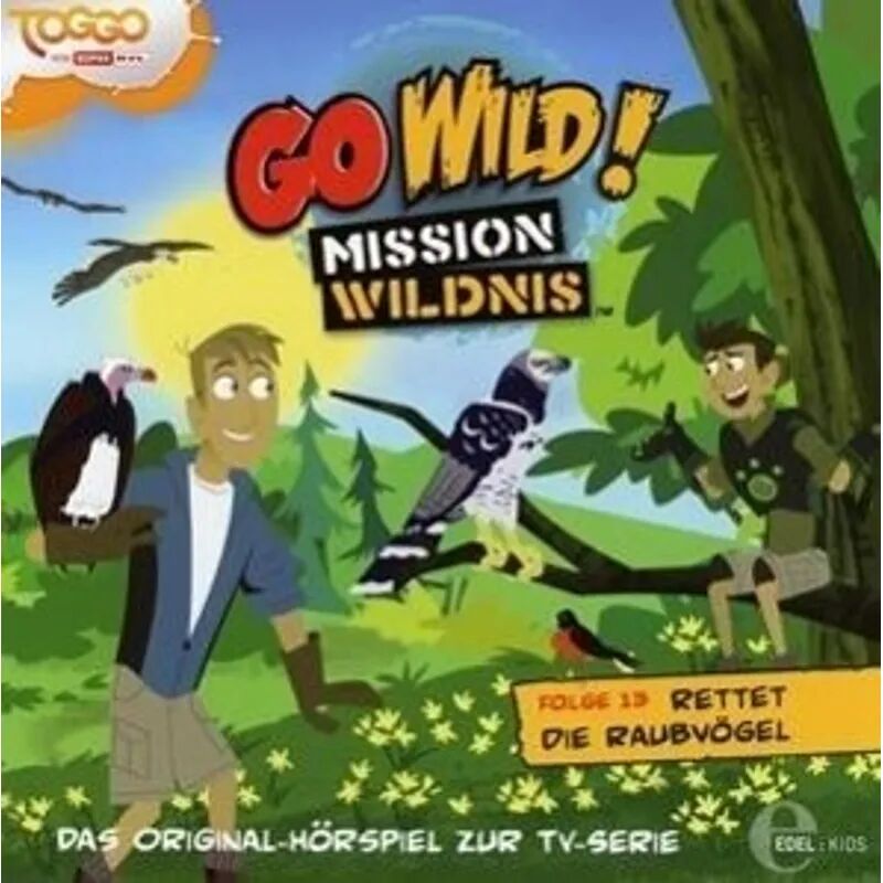 Edel Music & Entertainment CD / DVD Go Wild! - Mission Wildnis - Raubvögel, Audio-CD