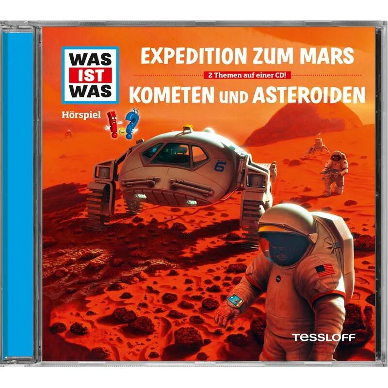 Tessloff WAS IST WAS Hörspiel: Expedition zum Mars / Kometen und Asteroiden, 1 Audio-CD