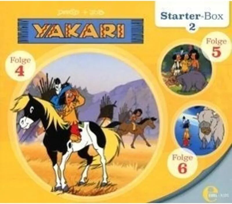 Edel Music & Entertainment CD / DVD Yakari - Starter-Box (3 CDs)