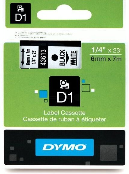 Dymo Original Dymo 5500 Etiketten (S0720780 / 43613) multicolor 6mm x 7m - ersetzt Labels S0720780 / 43613 für Dymo 5500