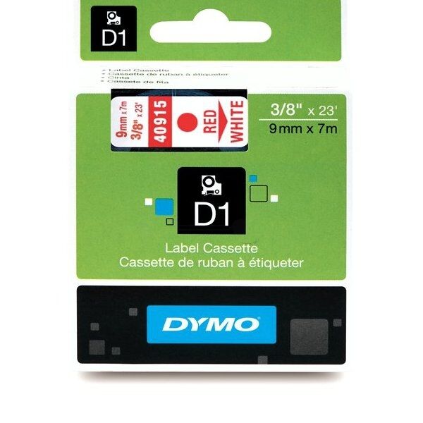 Dymo Original Dymo Labelmanager 210 D Etiketten (S0720700 / 40915) multicolor 9mm x 7m - ersetzt Labels S0720700 / 40915 für Dymo Labelmanager 210D