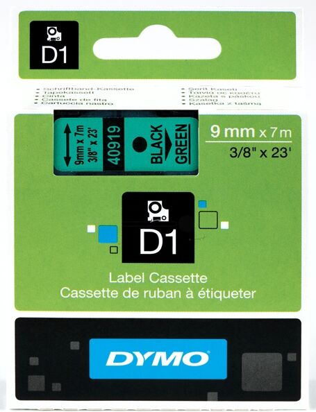 Dymo Original Dymo Labelmanager 200 Etiketten (S0720740 / 40919) multicolor 9mm x 7m - ersetzt Labels S0720740 / 40919 für Dymo Labelmanager200