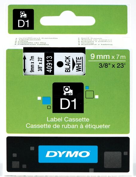 Dymo Original Dymo Labelmanager 260 P Etiketten (S0720680 / 40913) multicolor 9mm x 7m - ersetzt Labels S0720680 / 40913 für Dymo Labelmanager 260P