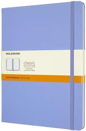 Moleskine Germany Moleskine Classic, Notizbuch Extra Large Liniert, Hortensien Blau