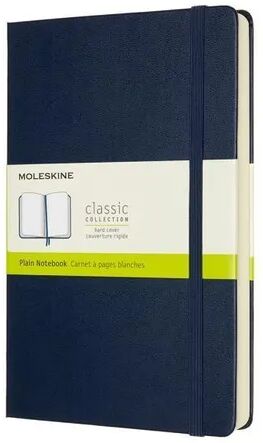 Moleskine Germany Moleskine Notizbuch Erweitert Large/A5 Blanko, Hardcover, Saphir