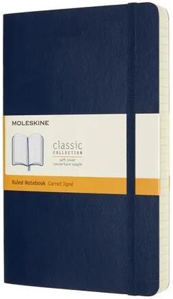 Moleskine Germany Moleskine Notizbuch Erweitert Large/A5 Liniert, Softcover, Saphir