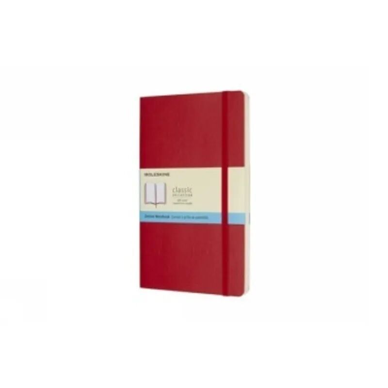 Moleskine Germany Moleskine Notizbuch Large/A5, Punktraster, Soft Cover, Scharlachrot