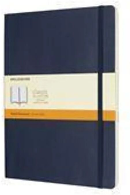 Moleskine Germany Moleskine Notizbuch Xlarge, Liniert, Soft Cover, Saphir