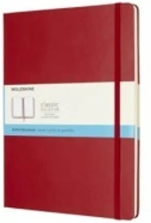 Moleskine Germany Moleskine Notizbuch Xlarge, Punktraster, Hard Cover, Scharlachrot