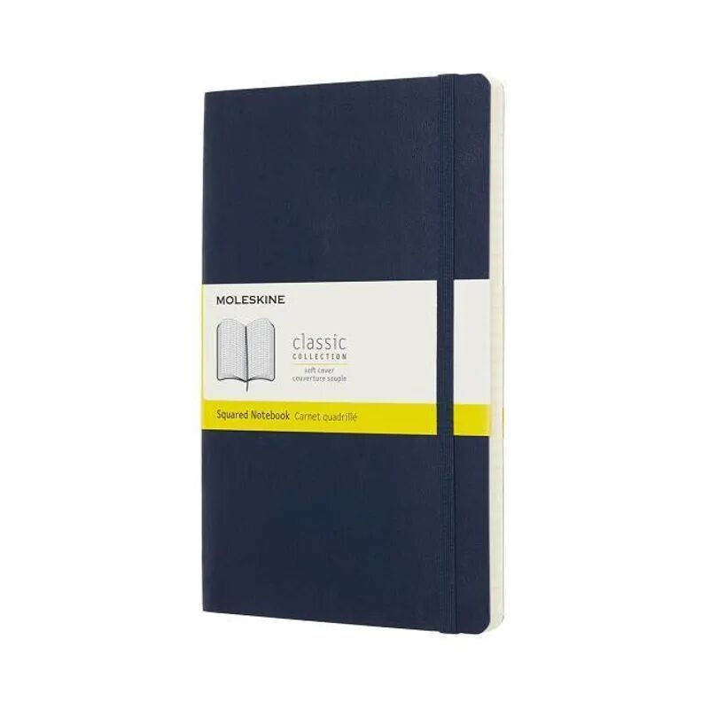 Moleskine Germany Moleskine Sapphire Blue Notebook Large Squared Soft