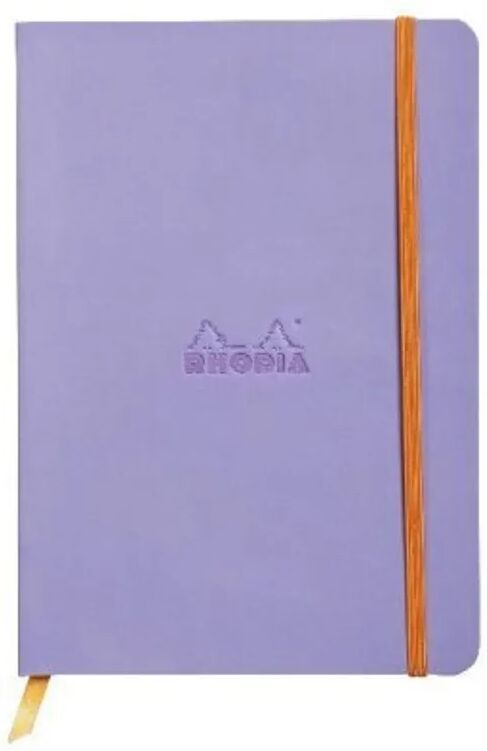 Clairefontaine Rhodiarama flexi Blattes Notizbuch A5 80 Blatt liniert Papier elfenbein 90g,...