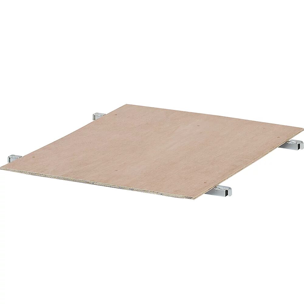 Etagenboden aus Holz für Rollbehälter 640 x 810 mm
