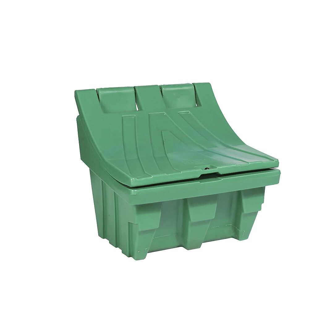 Universal- und Streugutbehälter aus Polyethylen Inhalt ca. 150 l grün