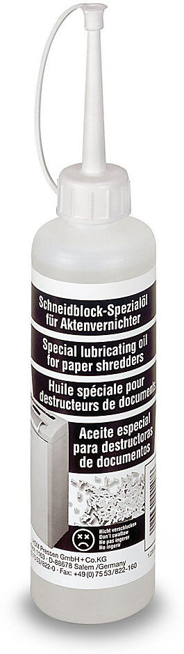 HSM Schneidwellen-Spezialöl VE 6 Stk x 250 ml für Partikelschnitt-Geräte