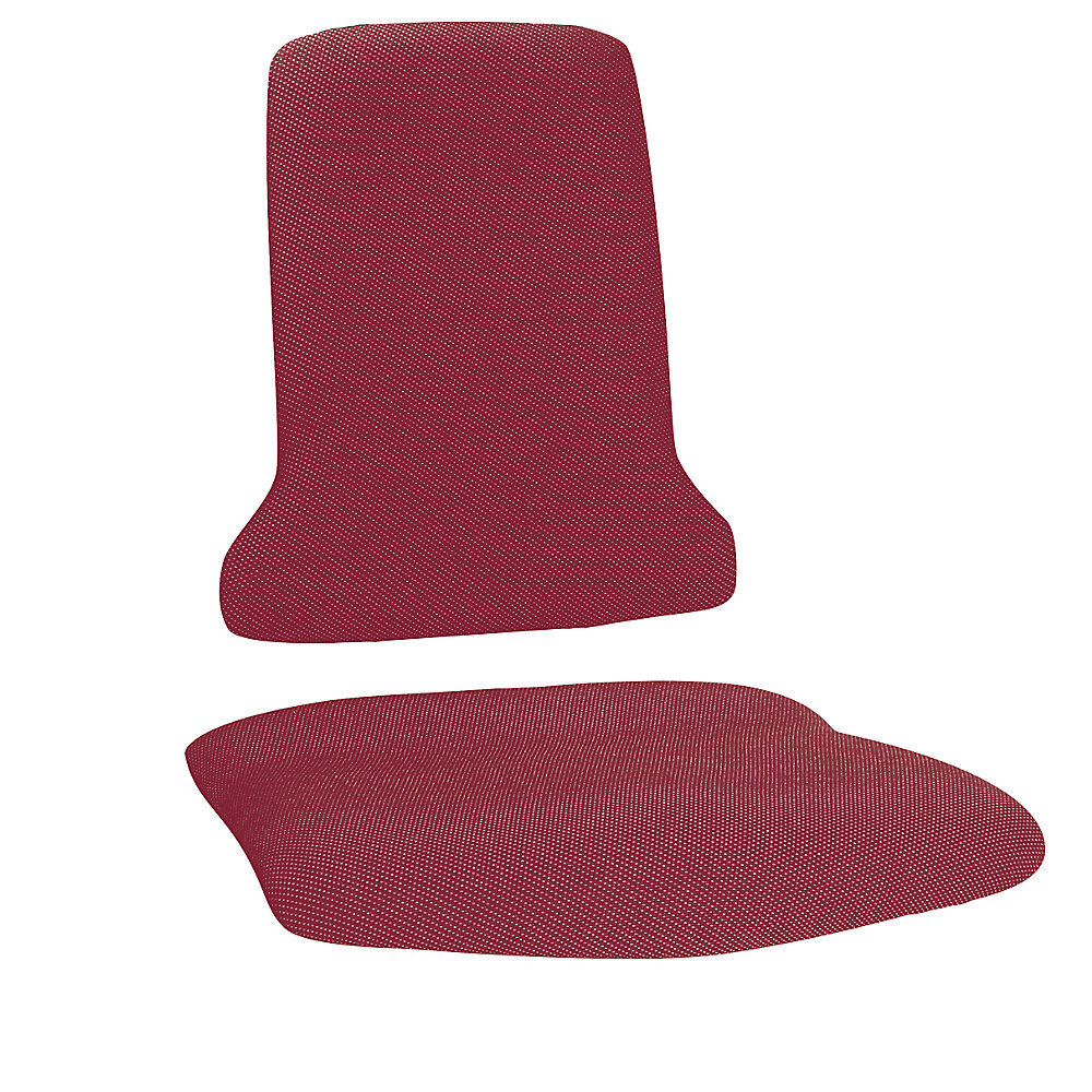 bimos Polster Standard-Ausführung, je 1 Polster für Sitz und Rückenlehne Textil-Polster, rot