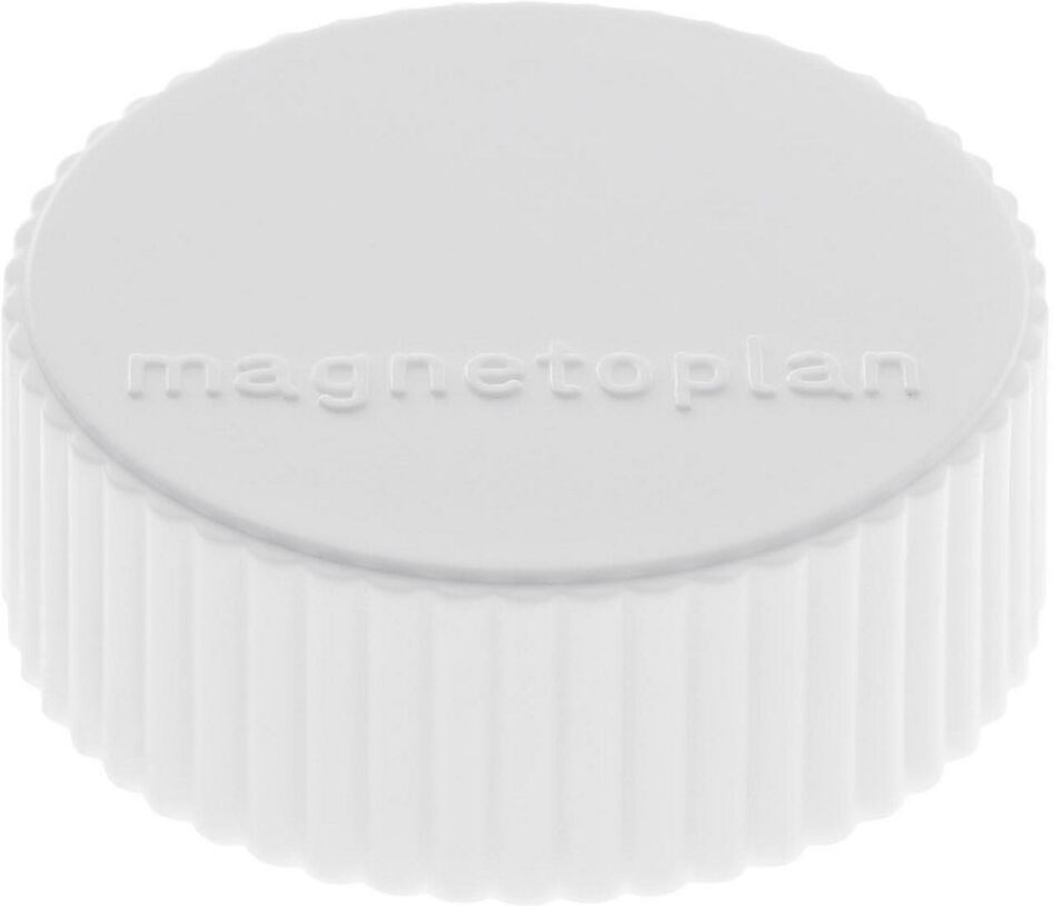 magnetoplan Magnet DISCOFIX MAGNUM Ø 34 mm, VE 50 Stk weiß