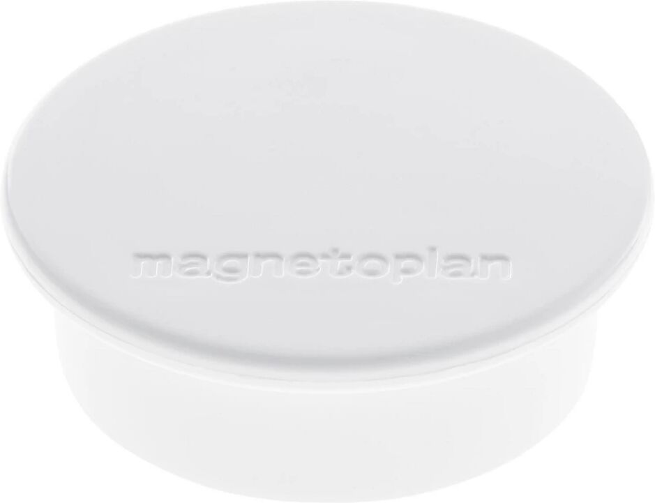 magnetoplan Magnet DISCOFIX COLOR Ø 40 mm, VE 40 Stk weiß